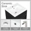 Meuble-lavabo de 20 po avec lavabo, meuble-lavabo avec tablette de porte et tablette réglable-117193405