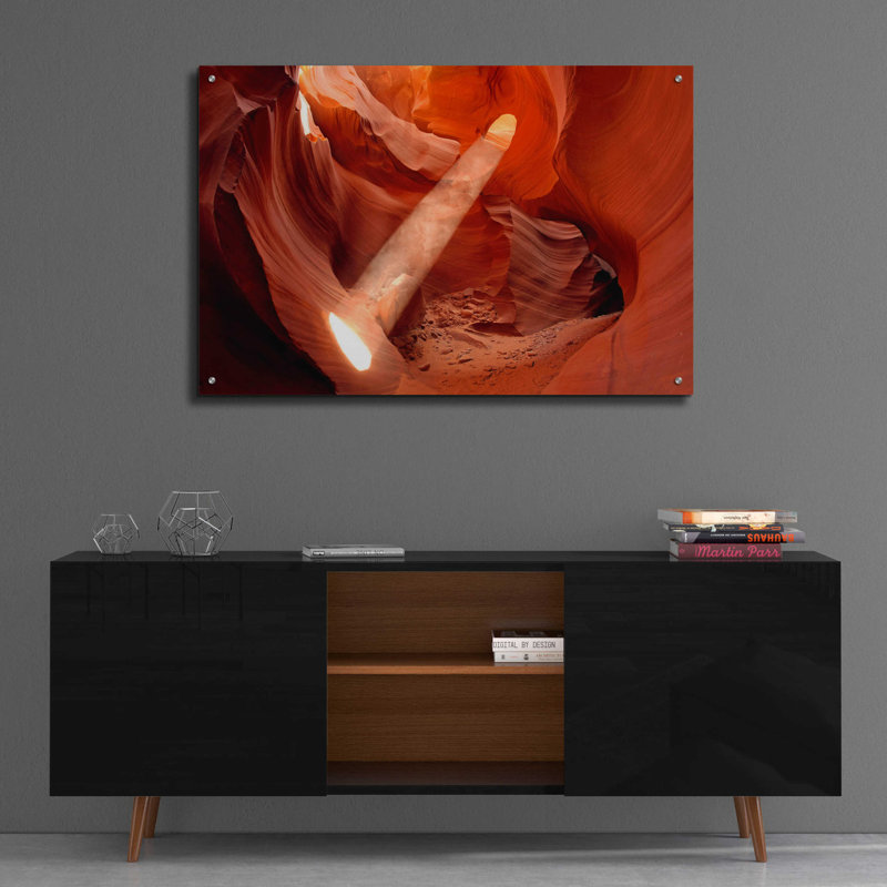 " Lower Antelope Light Beam " by Mike Jones, 24" H x 36" W x 0.2" D
