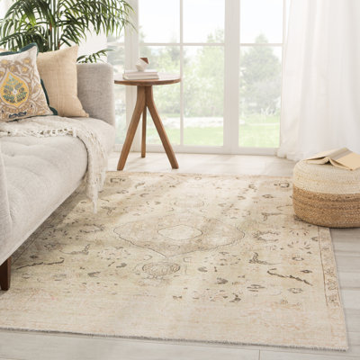 Tapis oriental beige