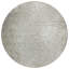 Tapis d'intérieur rond 8 po beige rond lavable antidérapant