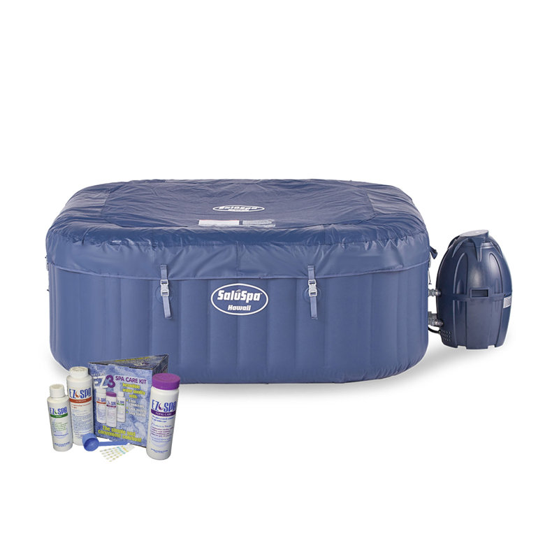 Bestway 140 - Jet Vinyl Square Inflatable Hot Tub
