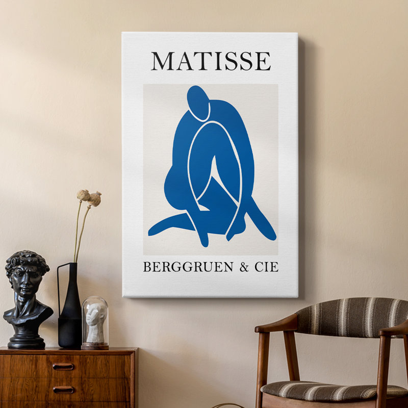 Matisse CCXC III, reproduction d'art encadrée sur mesure, galerie Cavas, H 48 po x l 32 po
