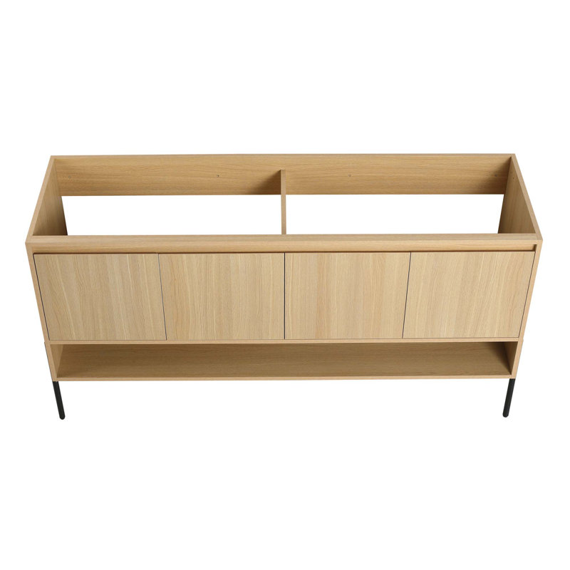 Freestanding Bathroom Vanity & Soft-Close Cabinet Doors,Excluding Sink