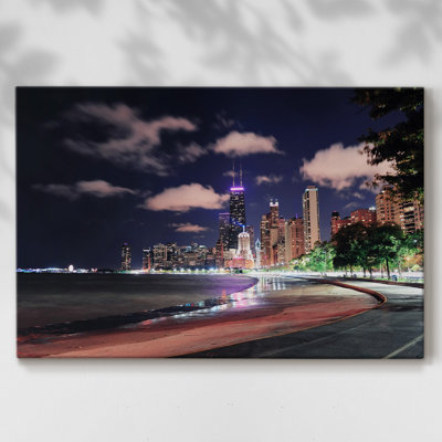 " Chicago Lakefront At Night "