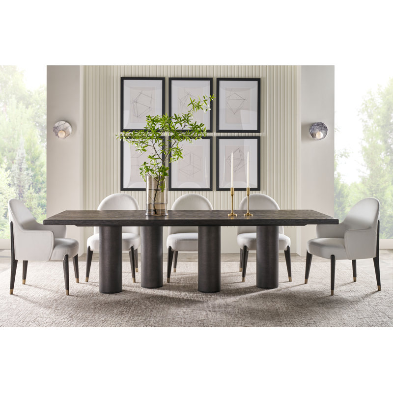 Maxwell Dining Table, Obsidian
