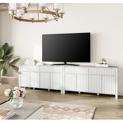 Crédence de rangement l 113,8 po Ternisha