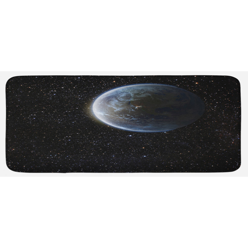 Tapis de cuisine galaxy