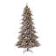 Sapin de Noël artificiel enneigé 9 pi avec 650 lumières blanc chaud