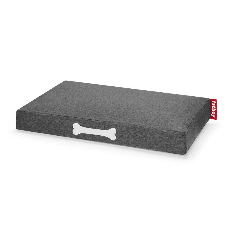Lit pour chien Doggiel son, Grand (H 5,5 po x l 29,5 po x P 47 po), Gris roche