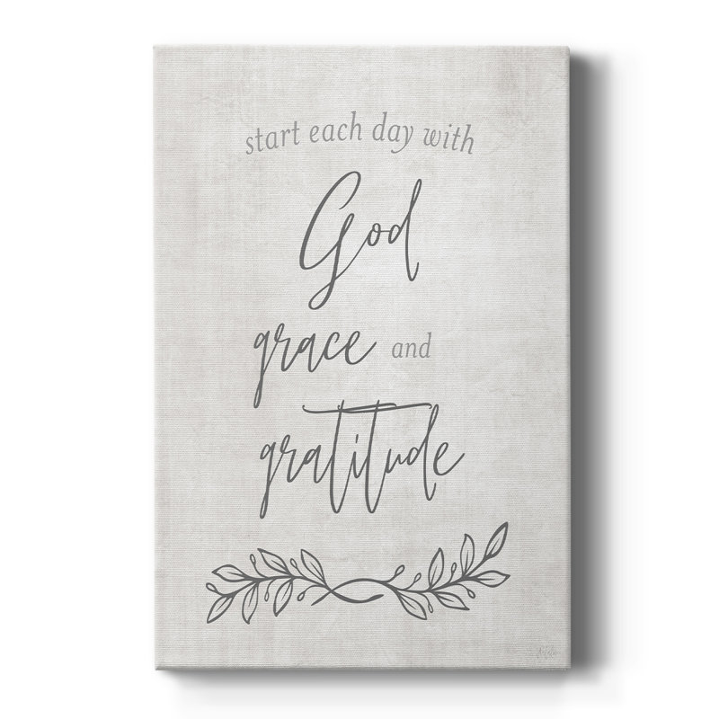 God Grace and Gratitude - galerie sur mesure Cavas, H 36 po x l 24 po