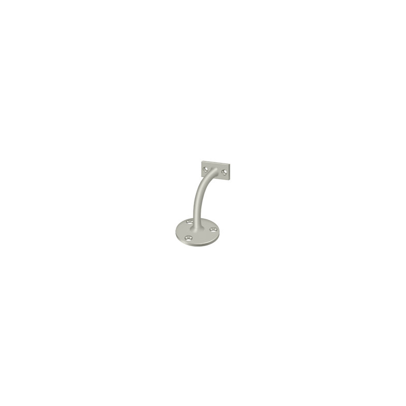 3.25" Projection Light Duty Hand Rail Bracket, Brushed Nickel