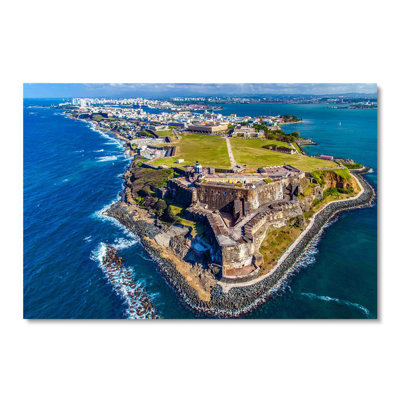 Puerto Rico Castillo San Felipe El Morro, Viejo San Juan, Acrylic Puerto Rican Wall Decor