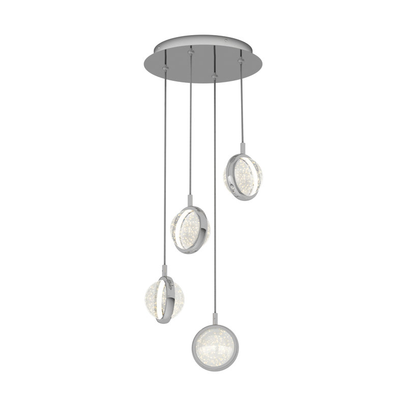 Bertie 4-Light LED Pendant Light Fixture
