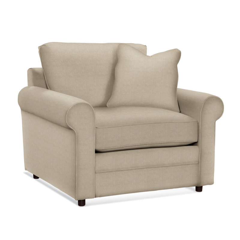 Edgeworth Upholstered Accent Chair, Oatmeal Crypton Performance; 0822-74
