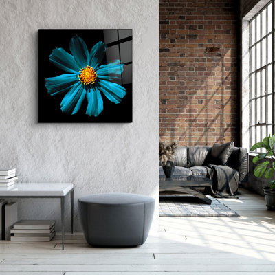Superbe peinture décorative en verre trempé 23,6 po x 23,6 po | 100% verre trempé, épaisseur: 0,16 pouce | Impression UV pour des couleurs éclatantes | Art mural parfait pour la décoration de la maison ou du bureau, design moderne et élégant