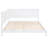 Mid-Century Modern Full Size Daybed/ In White - Wood Construction For Living Area Decor Style With And Slats Kit-900015556-900015557