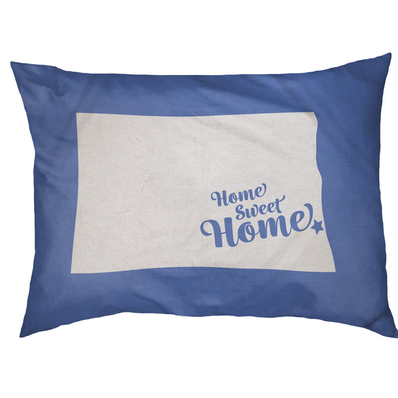 Coussin intérieur pour chien pour chien home fargo, Grand (l 50 po x P 40 po x H 7 po), Bleu