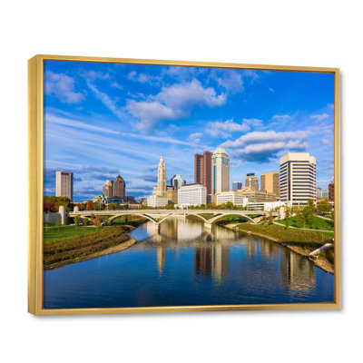 Columbus Ohio Skyline - Cityscapes Wall Art Living Room