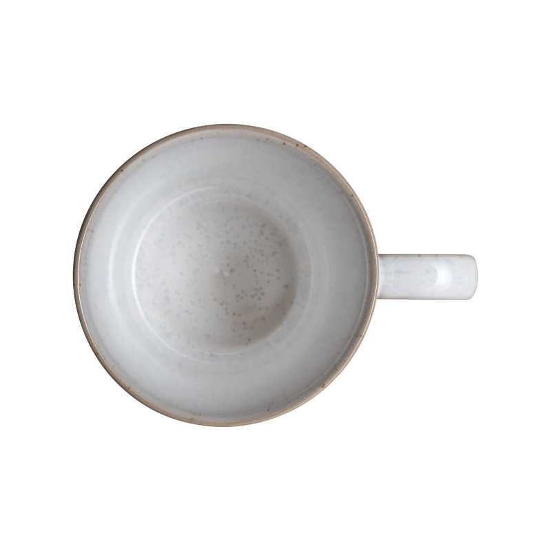 Reactive Lilac Mug, Cream