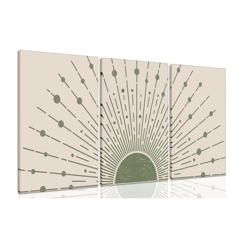 3 Piece Wrapped Canvas Print