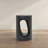 Vargas Magnesium Oxide Indoor Outdoor Accent Table, Black