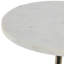 Table d'appoint en marbre et pierre Glam pour le salon, la chambre à coucher ou le bureau.-718344803-718344806