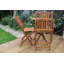 Kashmeir Bistro Set FSC 100% Acacia Wood Natural Colour (2 chairs + 1 table)