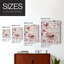 Impression encadrée Shimmering Blush II - bois massif-306858379-306858374