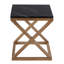 Braylon Marble & Wood End Table-585871977