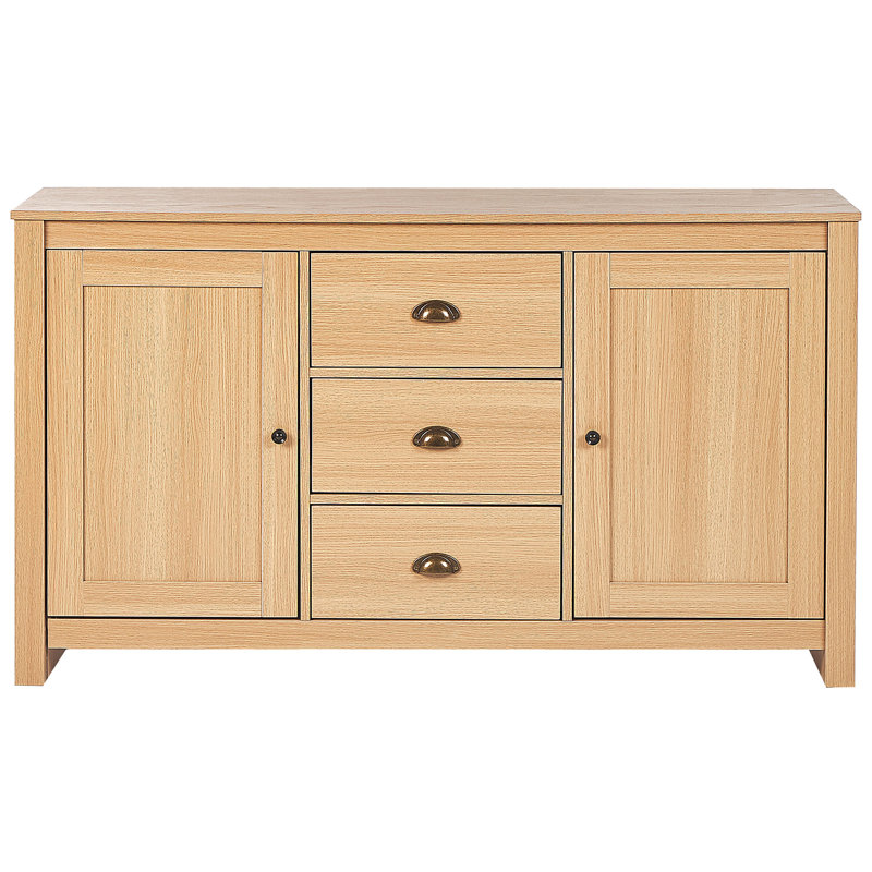 2 Door Sideboard Light Wood Mccullough
