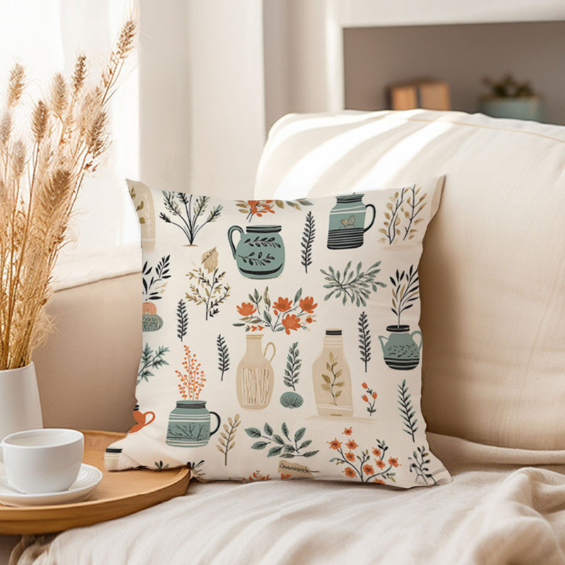 Rustic Farmhouse Pattern III, 20"H x 20"W
