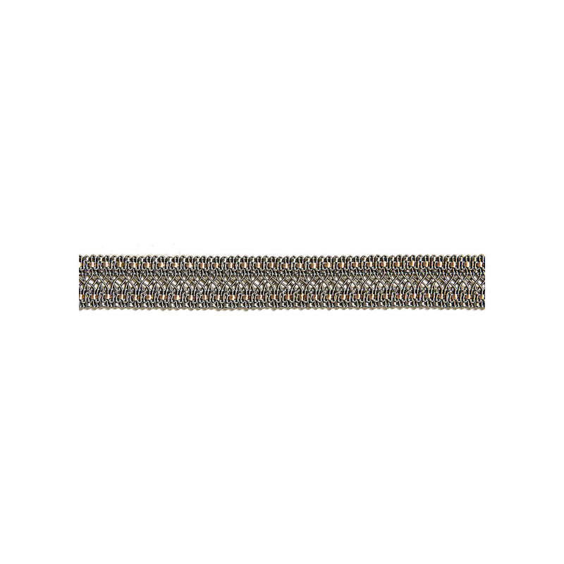 Tissu moderne tressé Selena, Minéral