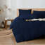 Seersucker Duvet Cover Set with Pillowcases-1016184585-1016184596
