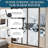 Doggy Door for Sliding Glass Door with Screen Design, 75 4/5" to 80 3/10" Adjustable Height, For Small Dogs Up to 25 lbs, Medium-138037064
