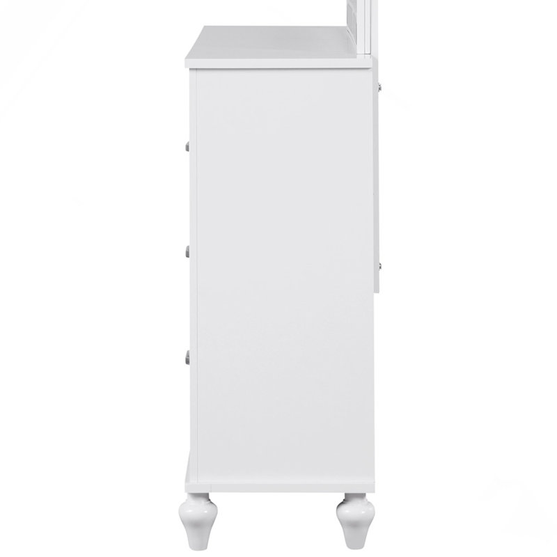 Commode Livorno G02790-D, champagne argenté