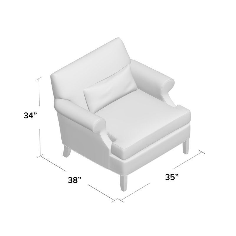 York Armchair, Laurel Slate