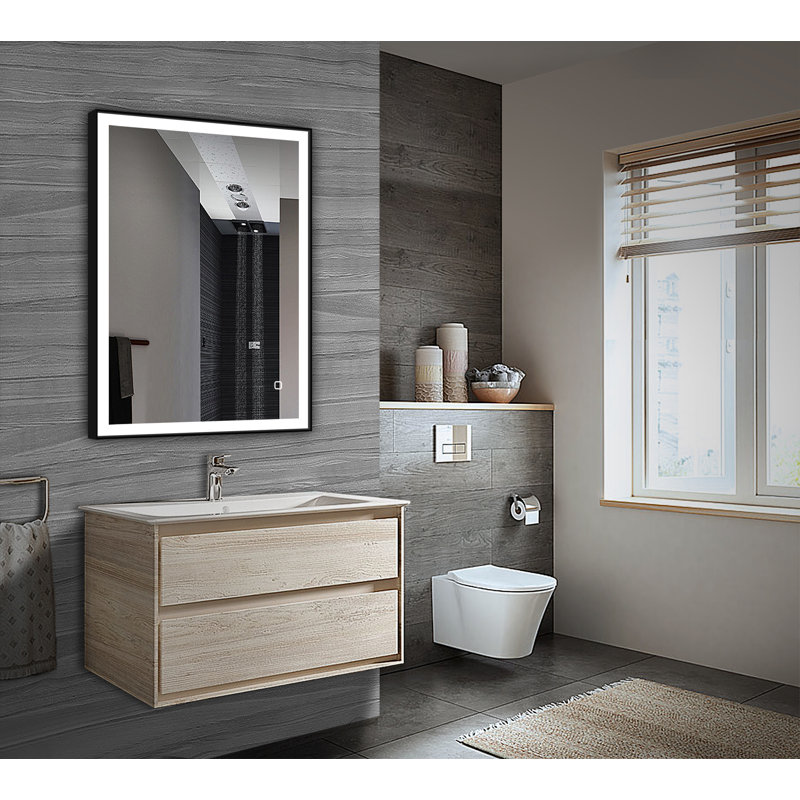 Belcher Metal Flat Wall Mirror