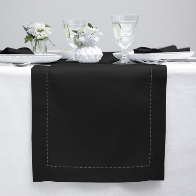 100% Pure Linen Hemstitch Table Runner