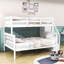 Lit superposé simple au-dessus de double avec 3 tablettes Rasime-104447220