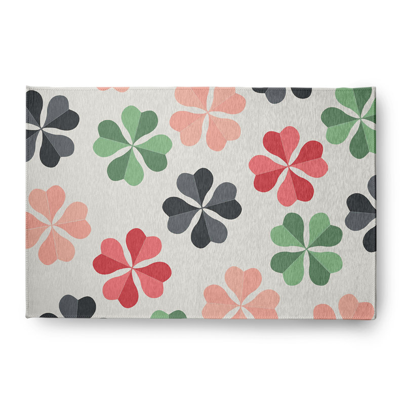 Tapis en chenille Lucky Patch, Rectangle 4 pi x 6 pi