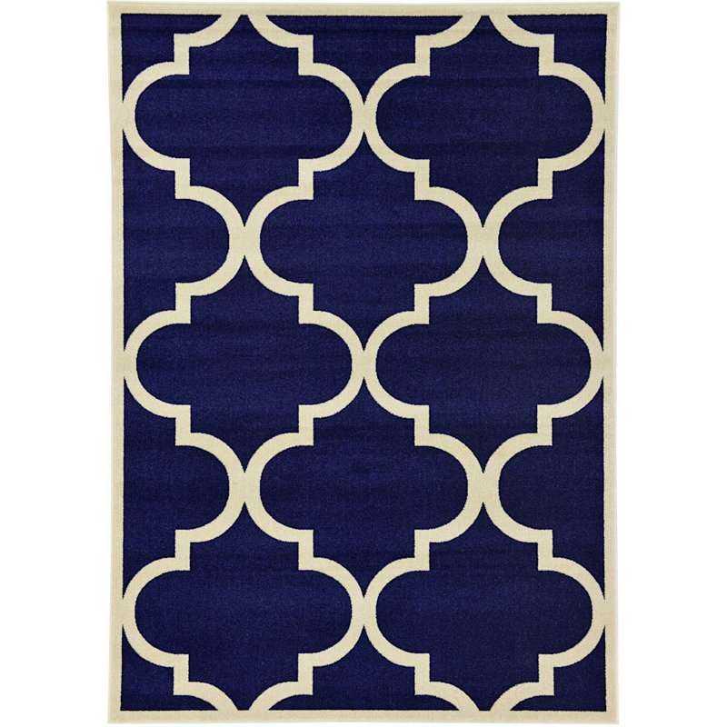 Tapis bleu Cohleen, Rectangle 6 pi x 9 pi