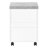 File Cabinet, Rolling Mobile, Storage Drawers, Printer Stand, Office, Work, White And Grey Cement Laminate, Contemporary, Modern-120691122
