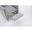 Chaise berçante en tissu avec repose-pieds Teddy-704234845