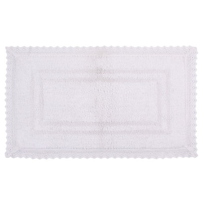 Opulent Absorbent Cotton Soft Bath Rug