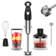 Manual Food Chopper Pull Cord Vegetable 1000W Hand Blender Kitchen Beaker  Whisk in 2023