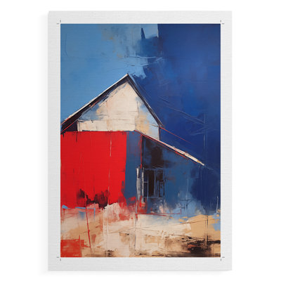 Paysages série Cxxiv - impression sur toile seulement - non encadrée