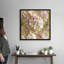 Art mural doré sur toile «Hortensia I»-111381615-111381603