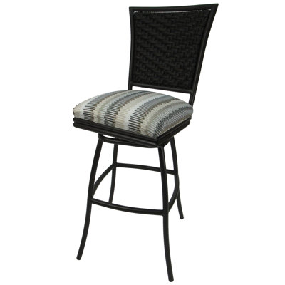 Moynihan Powder Coated Aluminum Outdoor Stool