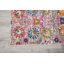 Tapis argenté / orange / rose Justien-32973639