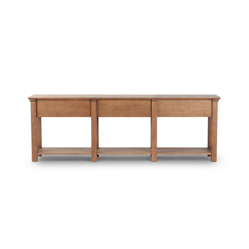 Gardendale 94'' W Solid Wood Console Table